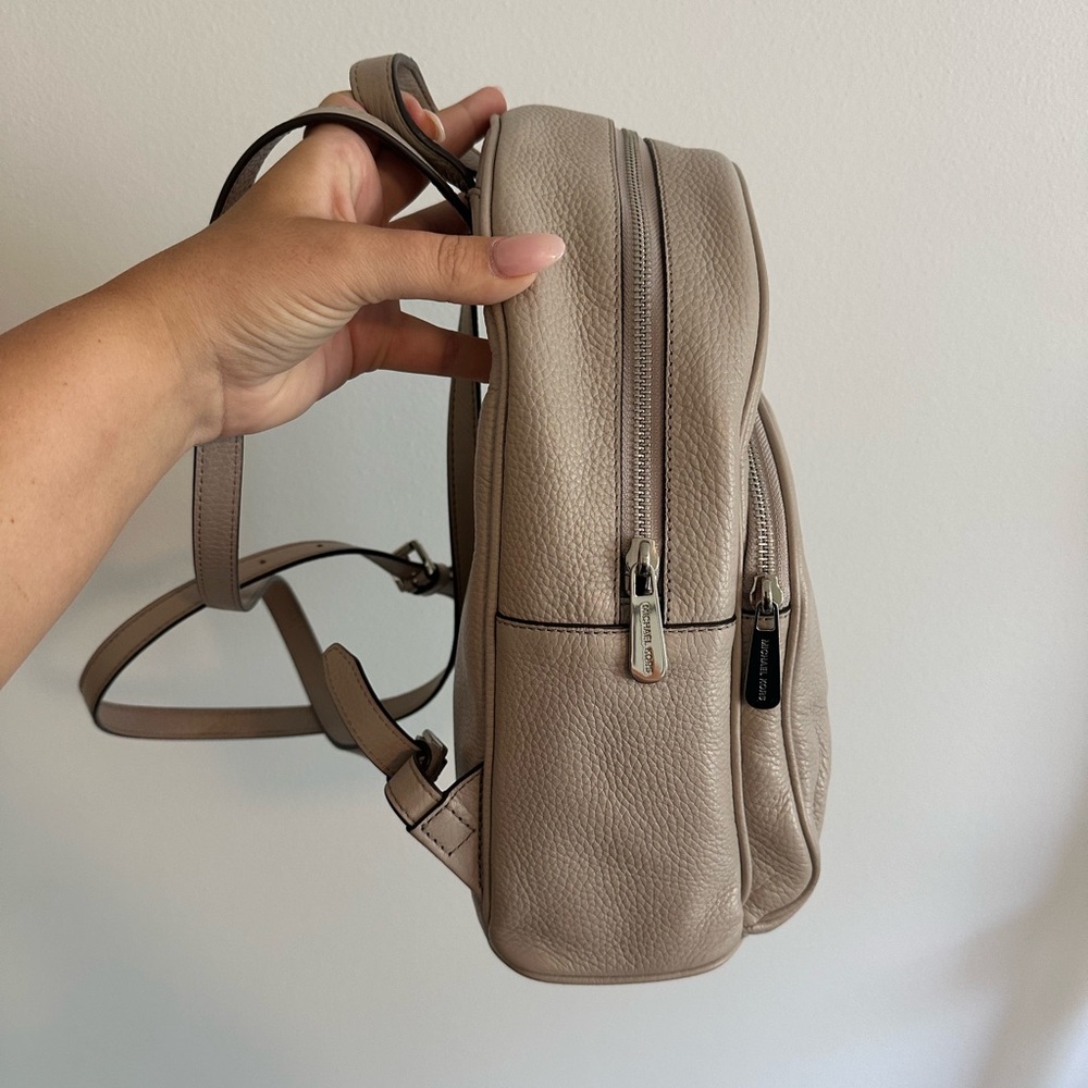 Michael Kors Gray Small Backpack - image 2